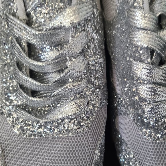 Shoes Silver Glitter Sneakers Poshmark